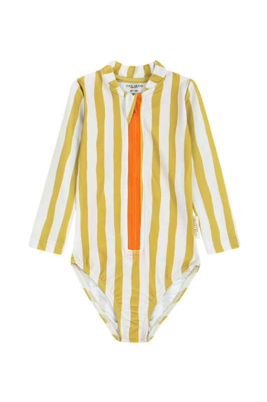 Green Pistachio Swimsuit with UV protection