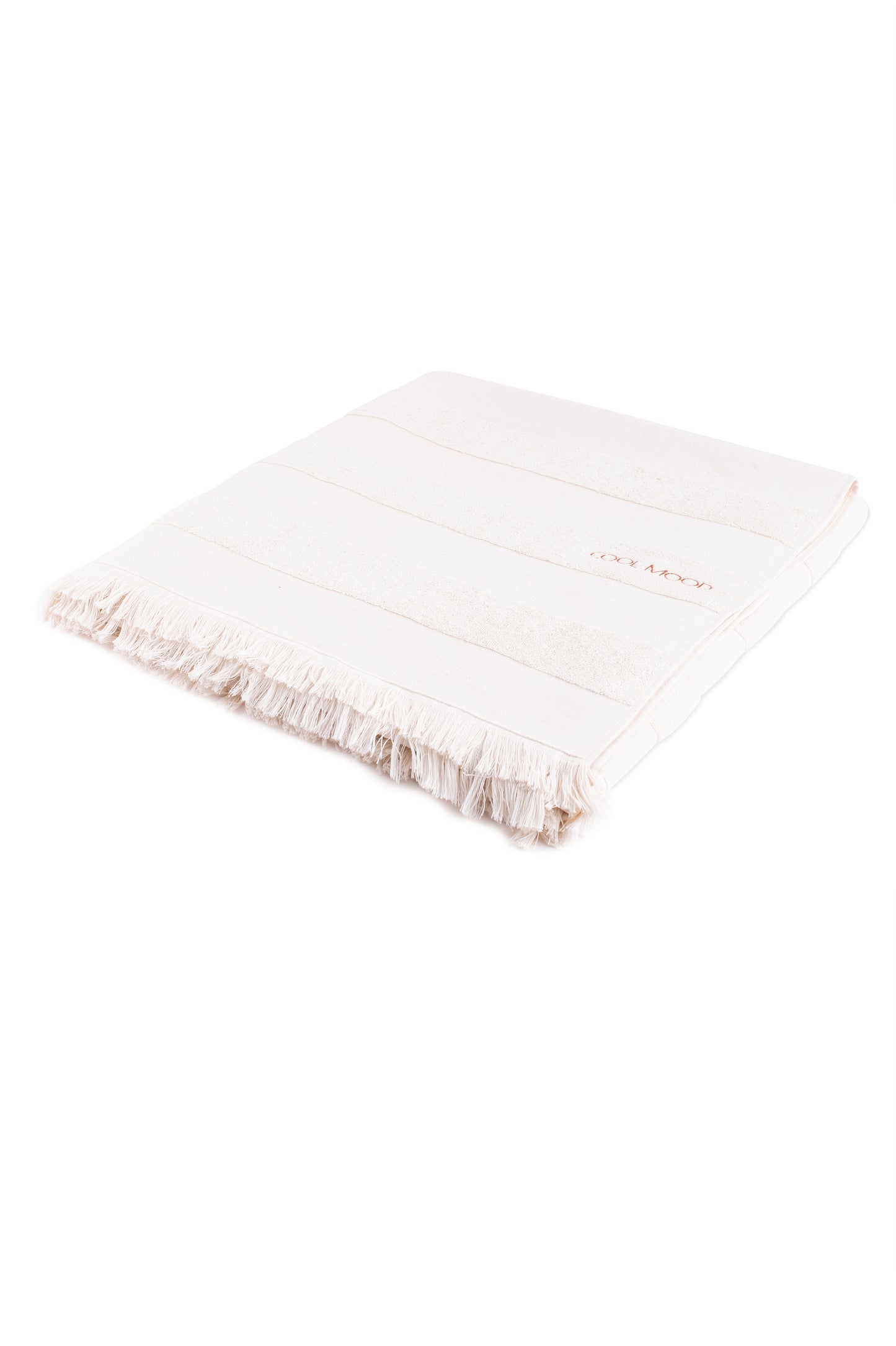 Eyelash fringing detail and brand logo embroidery