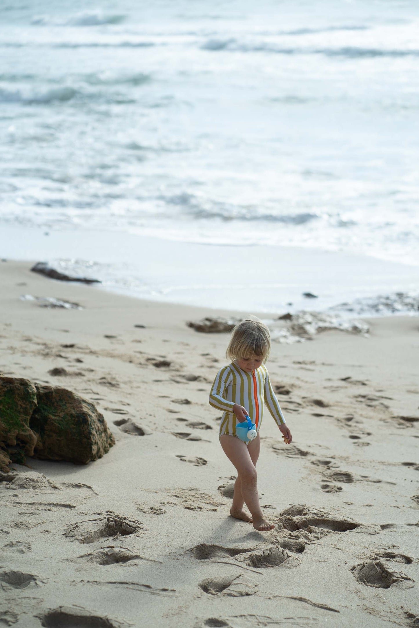 Green Pistachio Swimsuit with UV protection