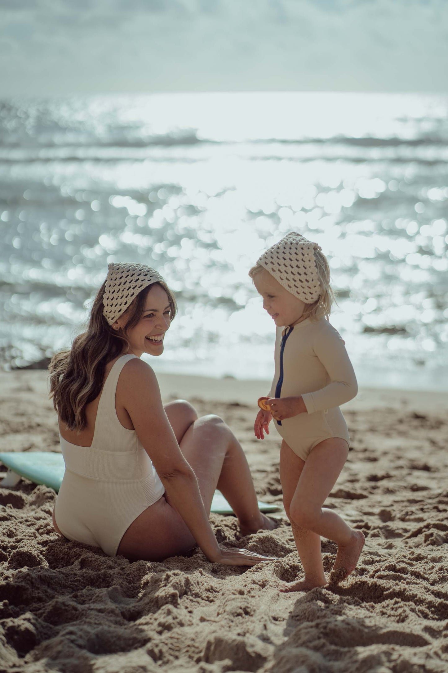 Handmade Crochet Bandana for Adults and Kids