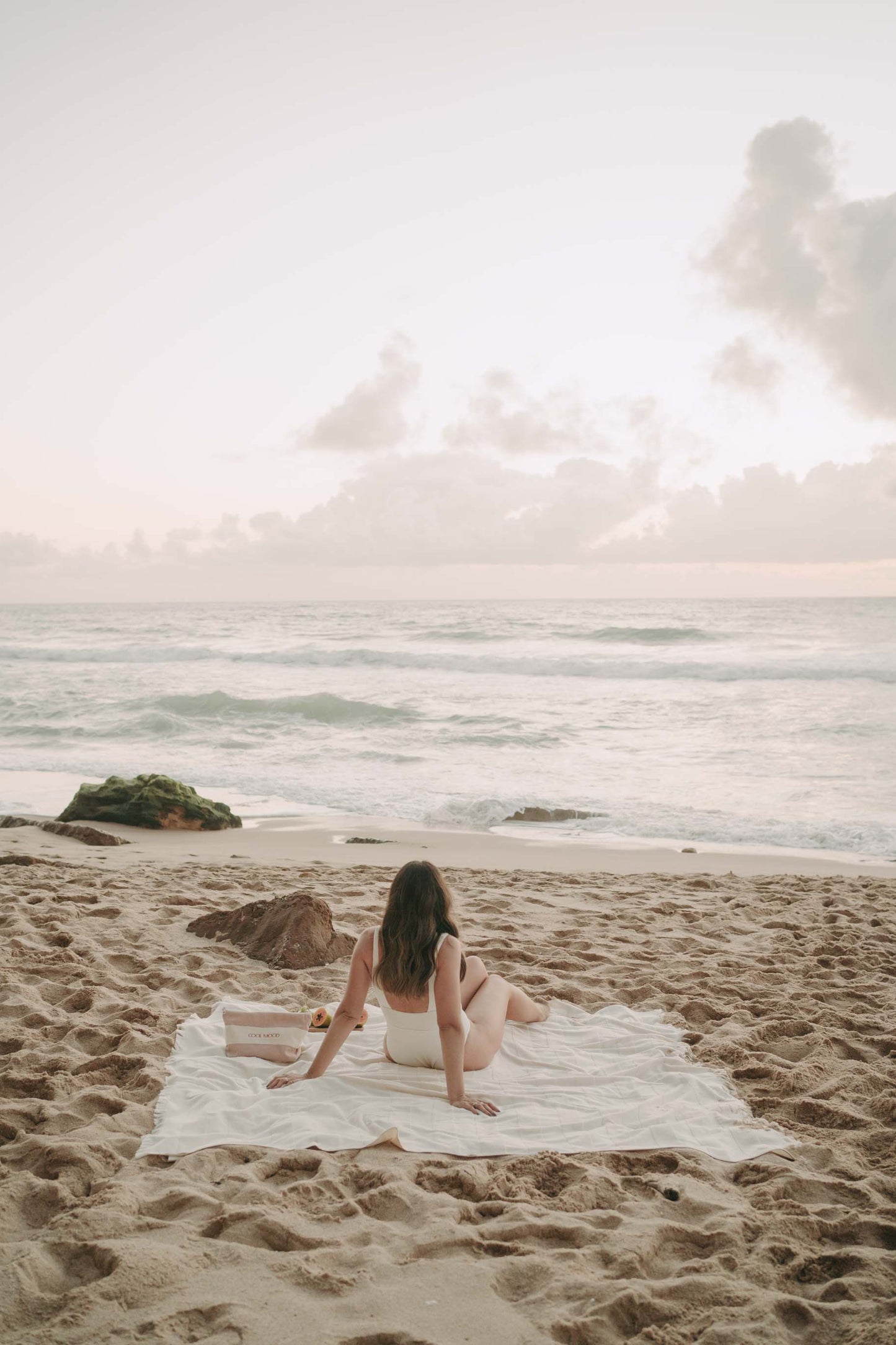 Undyed Beach Blanket