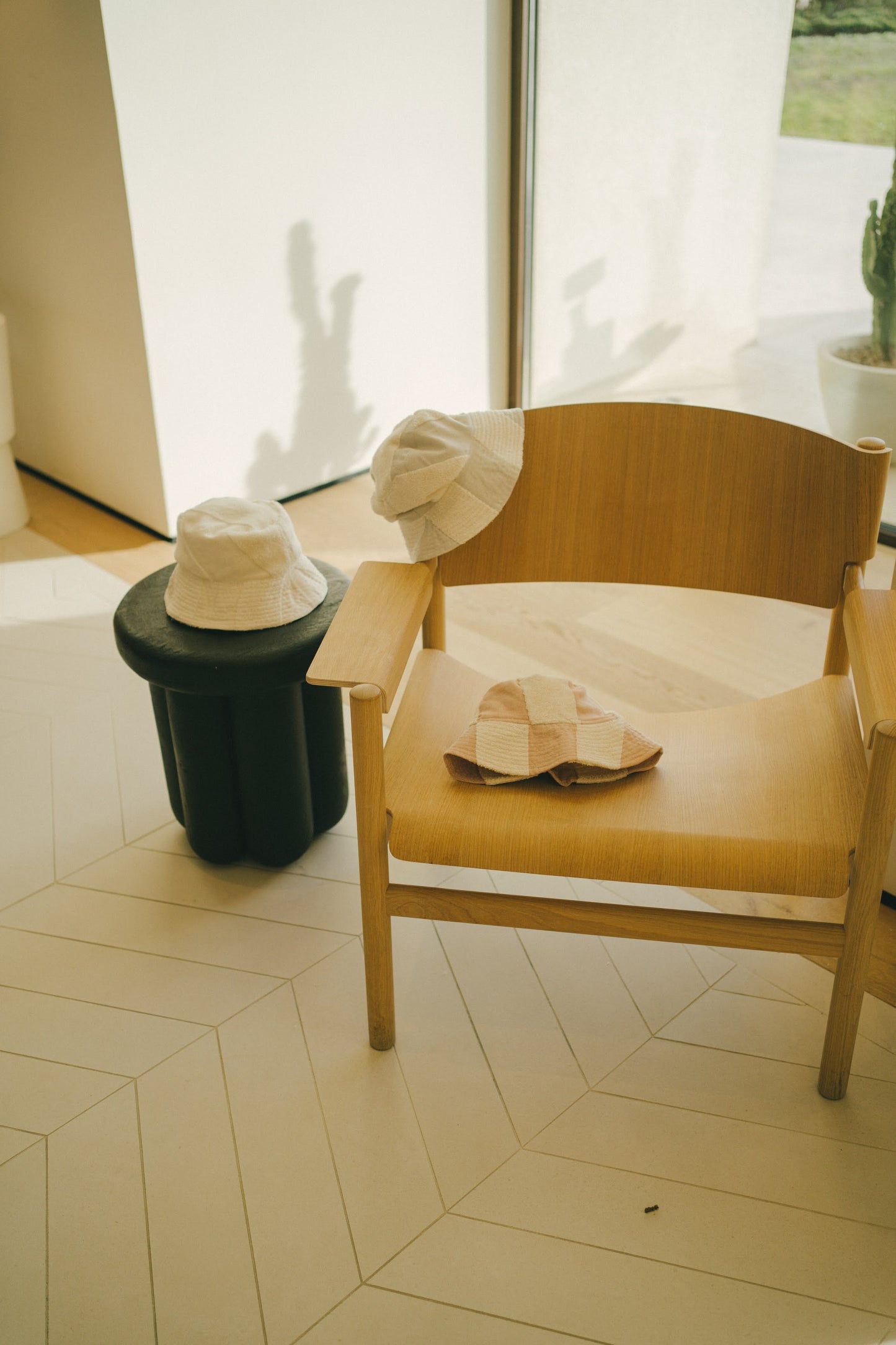 Undyed Kids Bucket Hat