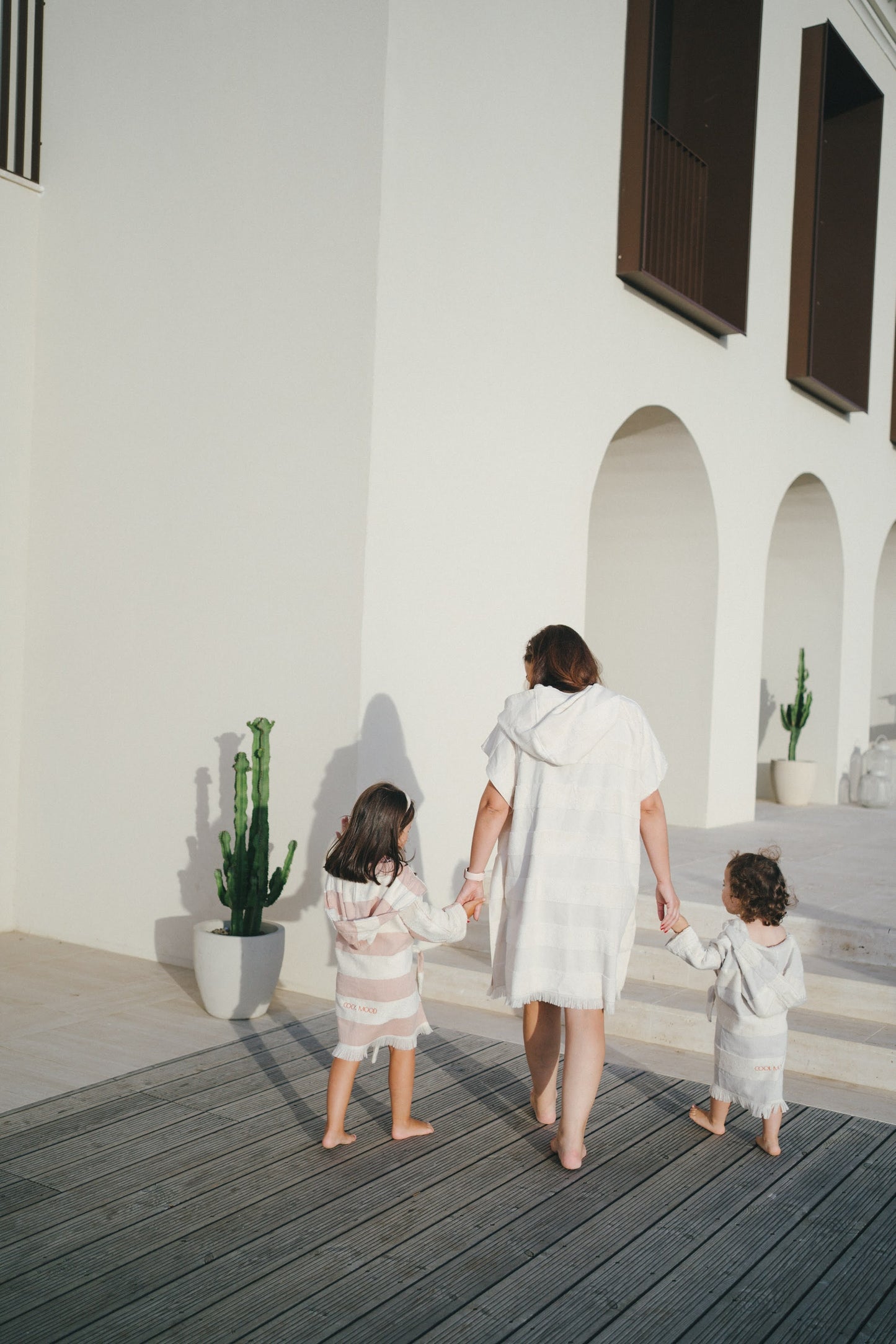 Kids Bathrobe in Grey