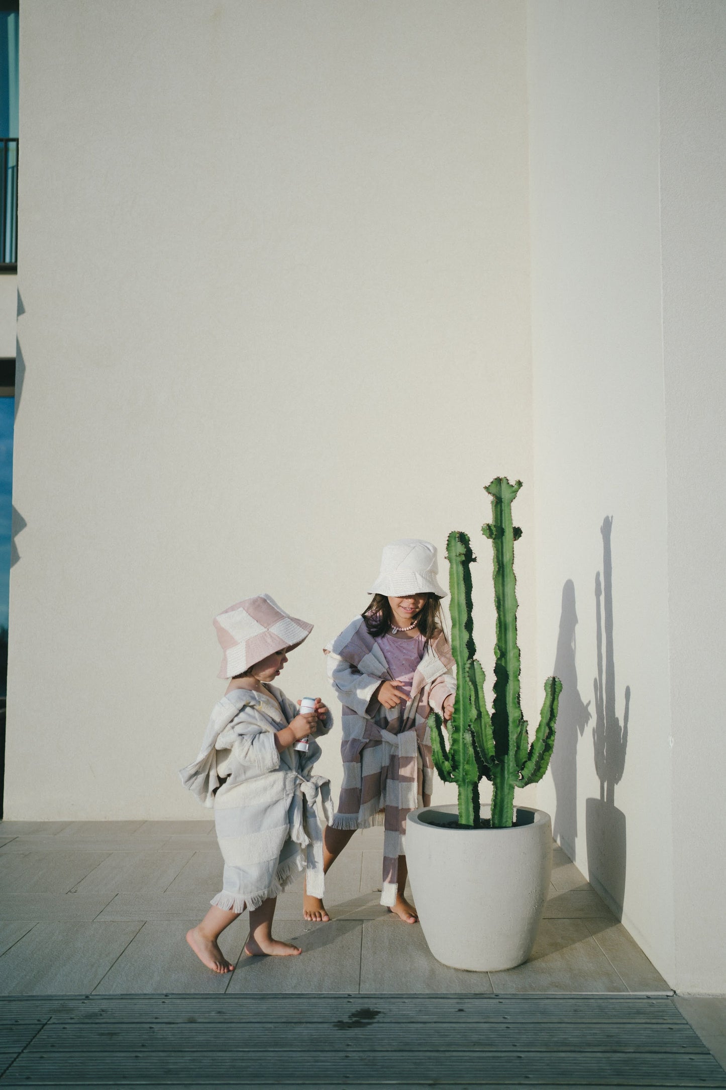Undyed Kids Bucket Hat