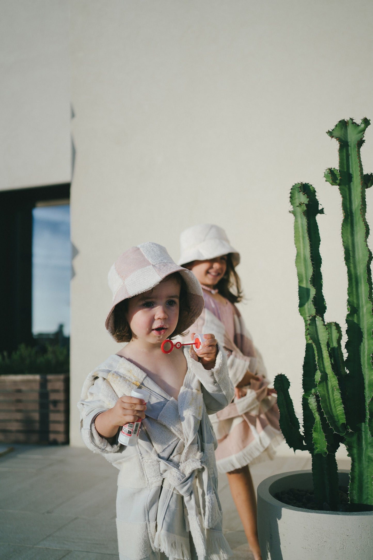 Undyed Kids Bucket Hat