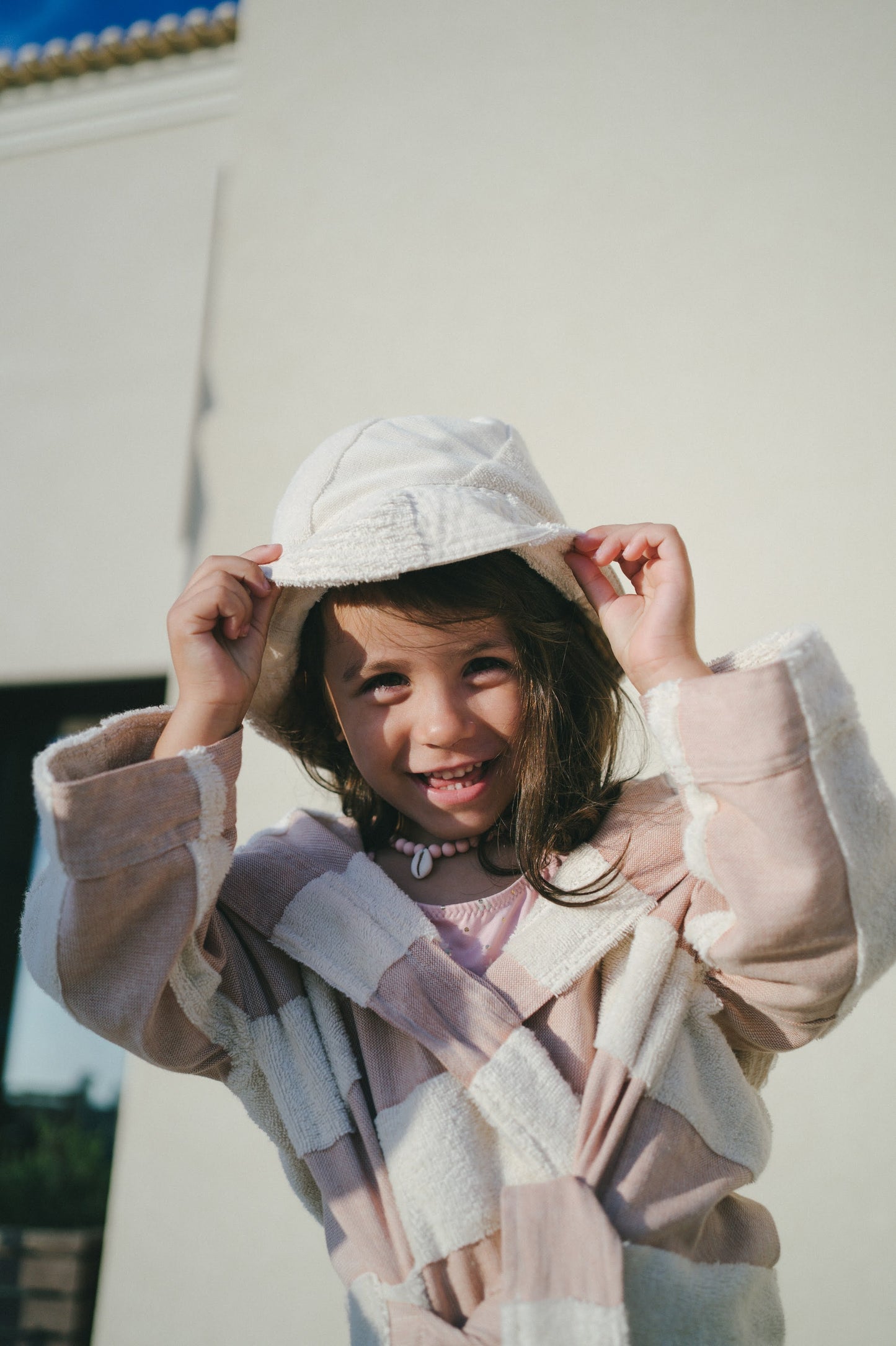 Undyed Kids Bucket Hat
