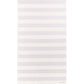 Beach towel in grey shade, with soft terry stripes