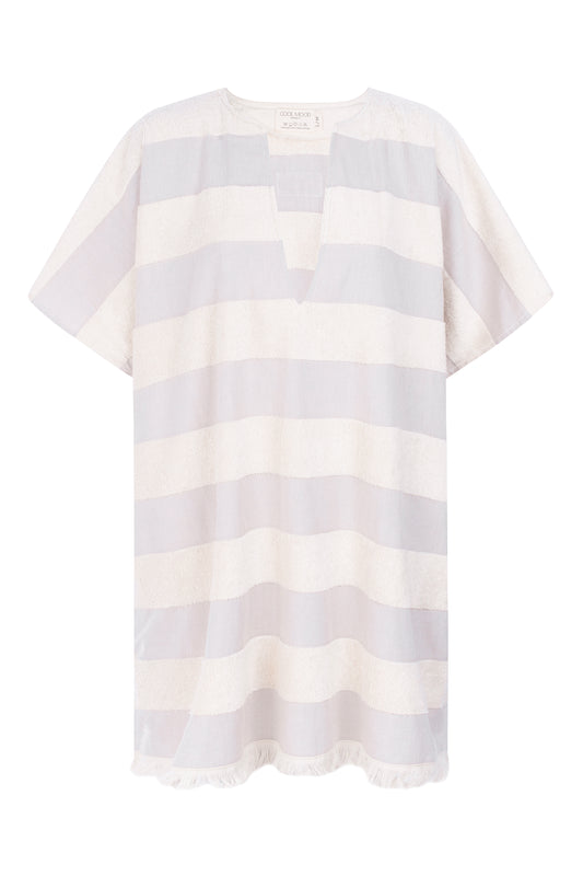 Beach Terry Dress in Grey