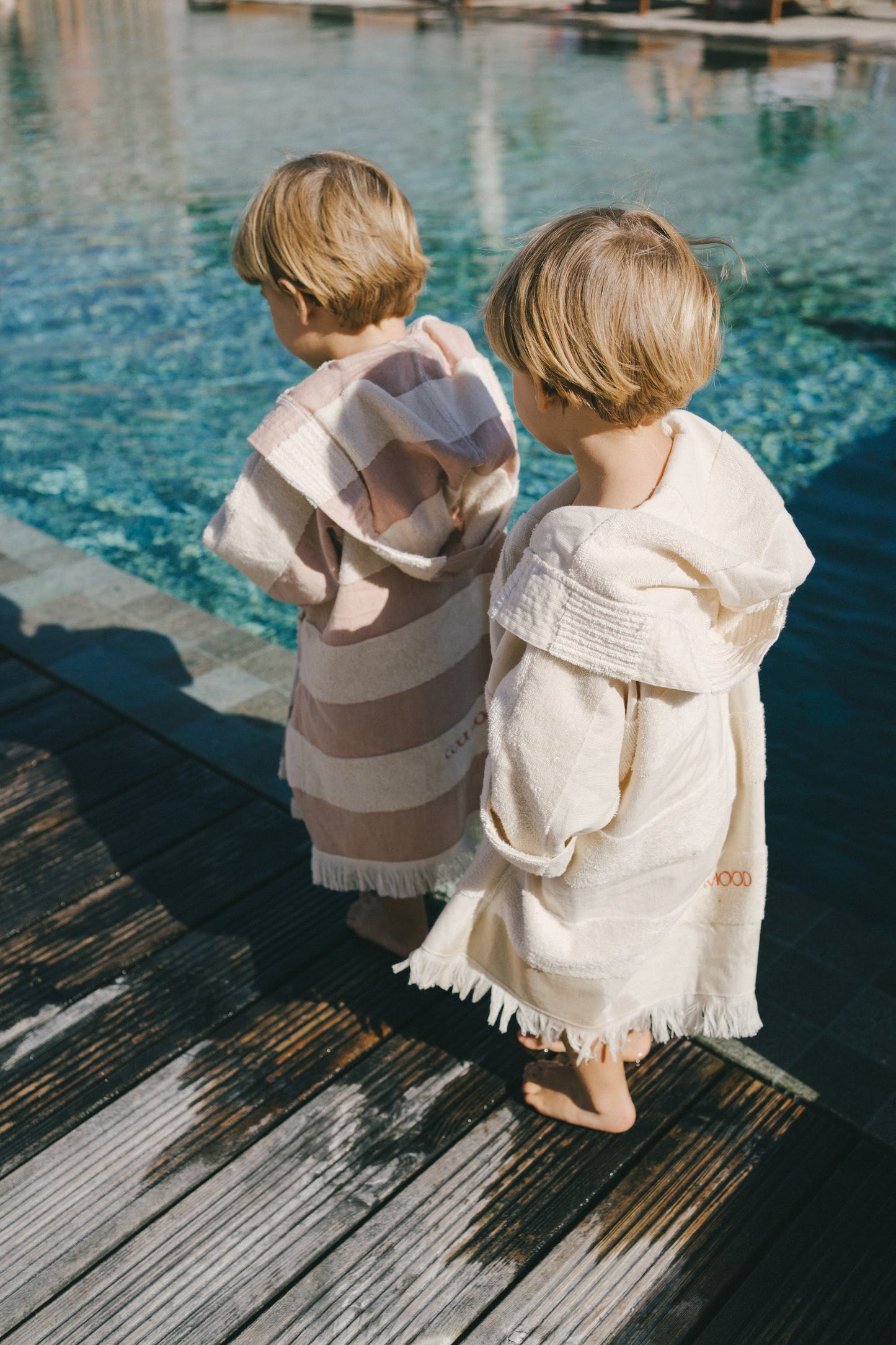 Undyed Kids Bathrobe