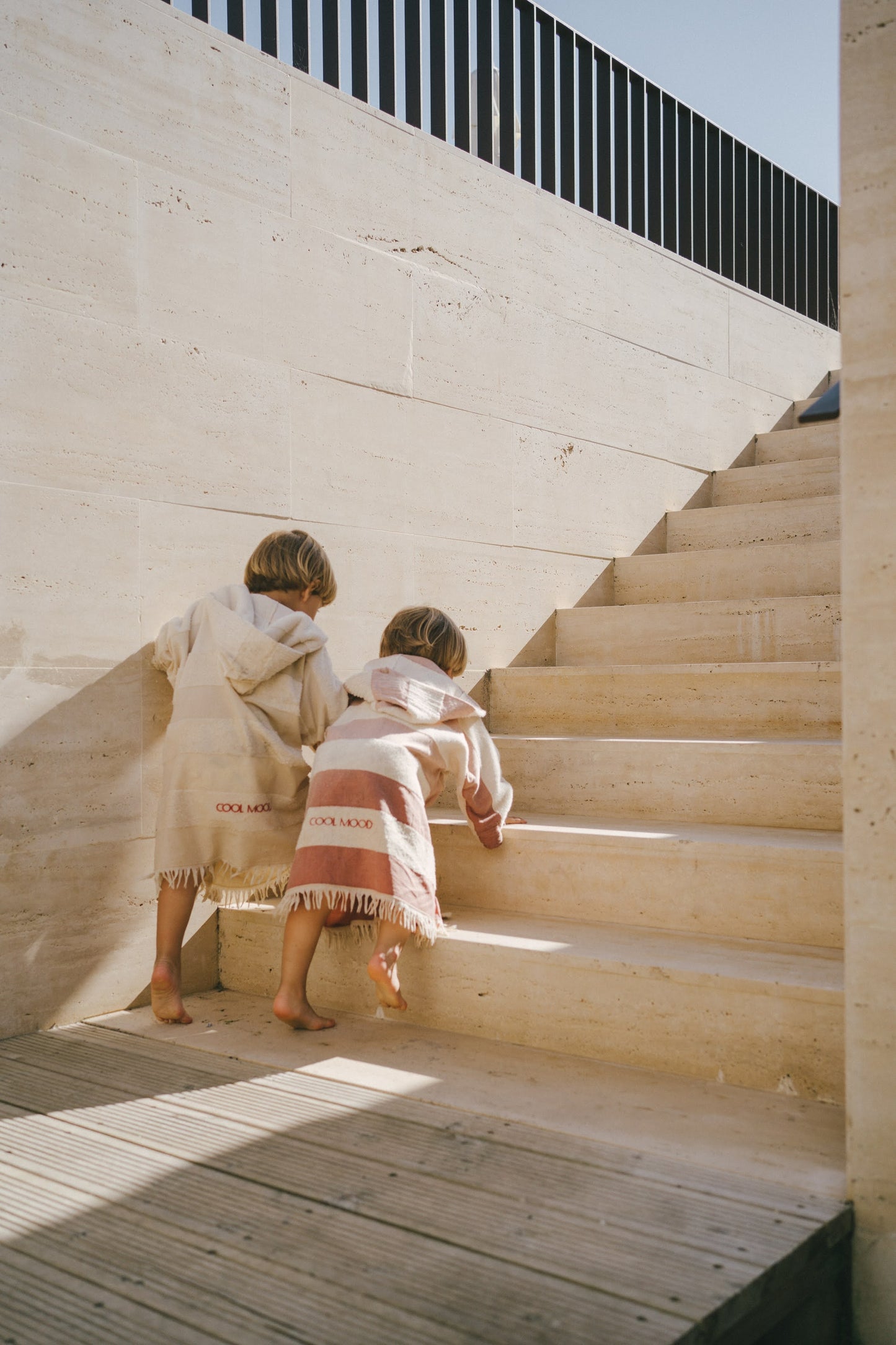 Undyed Kids Bathrobe