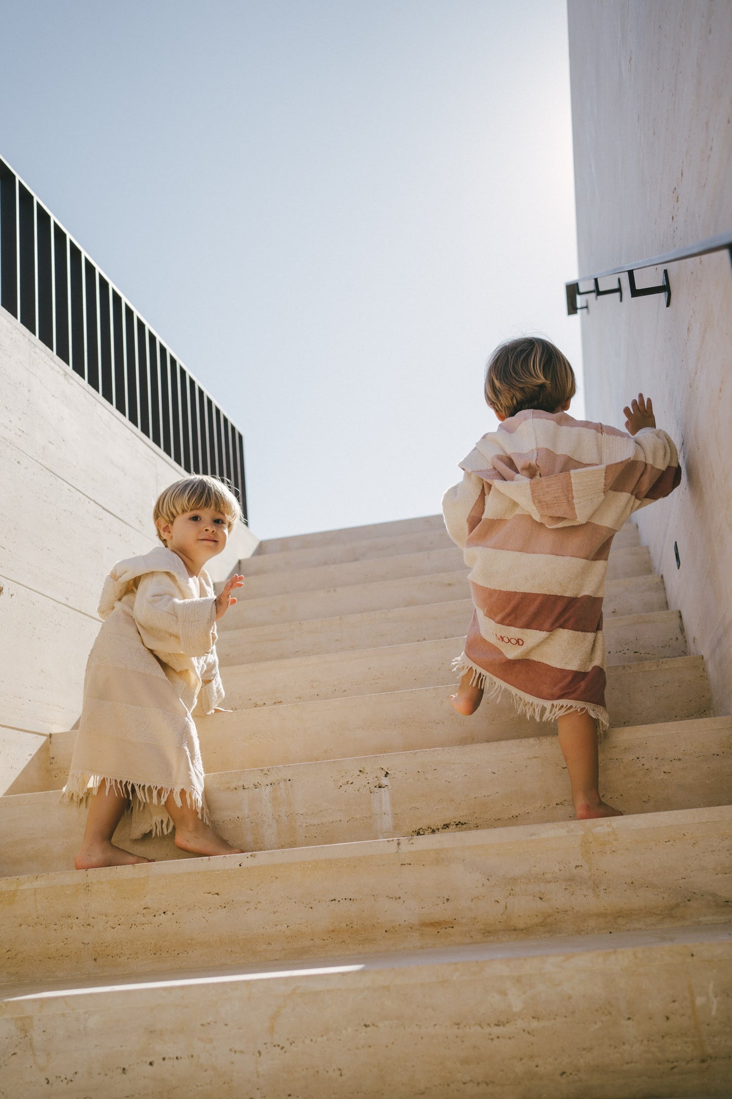 Undyed Kids Bathrobe